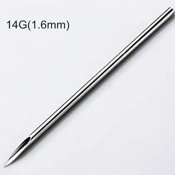 

12/14/16/18/20G Surgical Steel Piercing Needles Navel Nose Black Pimples Acne Tool Face Care Black