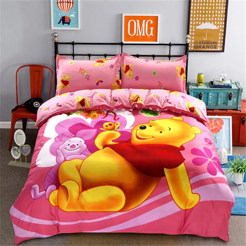 Disney bedding 2 Бэймакс Биг Беро одеяло пододеяльники полный размер постельное белье для девочек Детская комната постельное белье королева покрывала Дисней характер - Цвет: Disney bedding 2