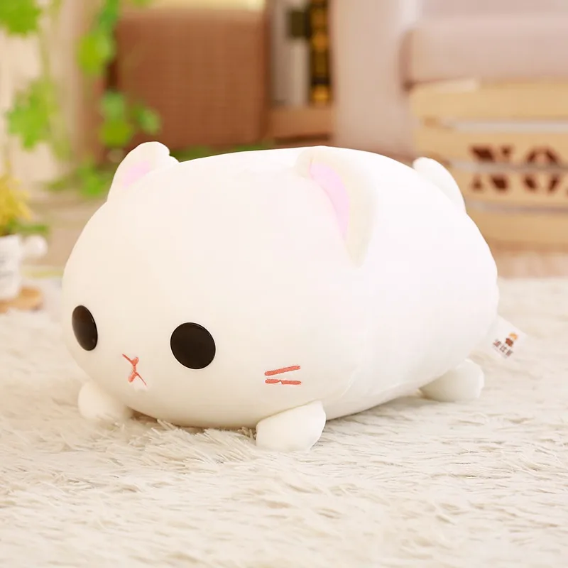 35/45 см Kawaii Cat плюшевые игрушки милый Кот кукла одежда с принтом с животными, мягкая подушка мультфильм игрушки для детей Штаны для девочек с рождественским изображением подарок