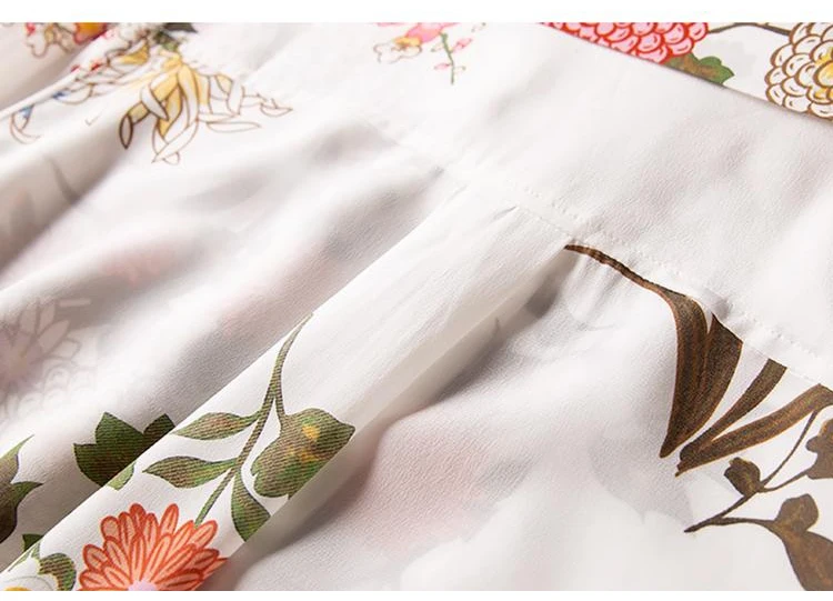 Рубашка из натурального шелка шелк тутового шелка женская блузка с длинными рукавами больших размеров M L XL