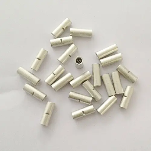 200 шт. 26-10 AWG BN0.5 BN1.25 BN2 BN3.5 BN5.5 неизолированный стыковый разъем обжимной клеммный провод голой - Цвет: 12 to 10AWG