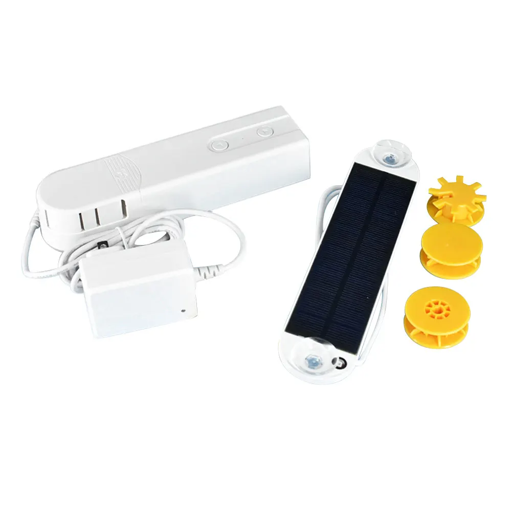  Smartphone Roller Blind Controller Bedroom Solar Panel APP Remote Control Timer Home Rechargeable S - 4000352887234