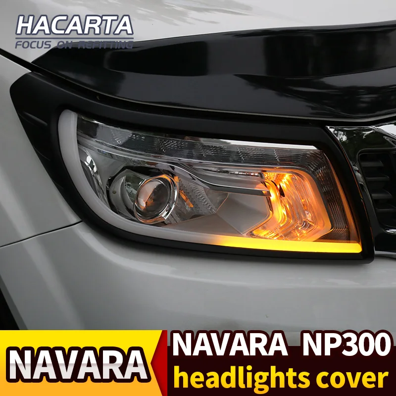 Налобные фонари для NAVARA NP300 лампы крышка передней светодиодный светодиодными