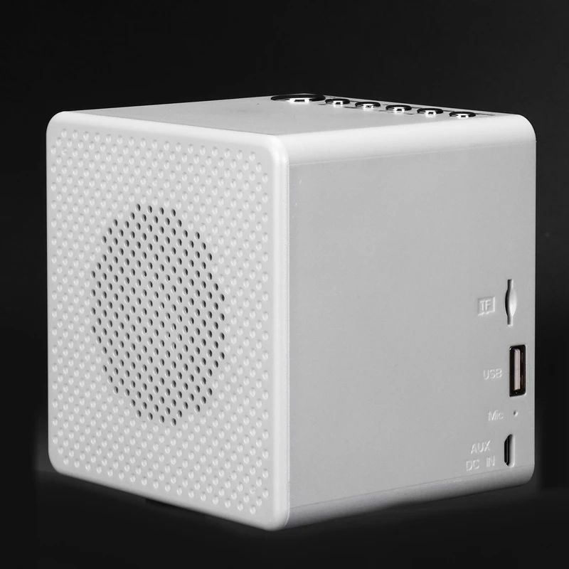 Многофункциональный Будильник Bluetooth динамик с двойным USB интерфейс зарядки аудио светодиодный Зеркало Часы музыка дисплей настольные часы
