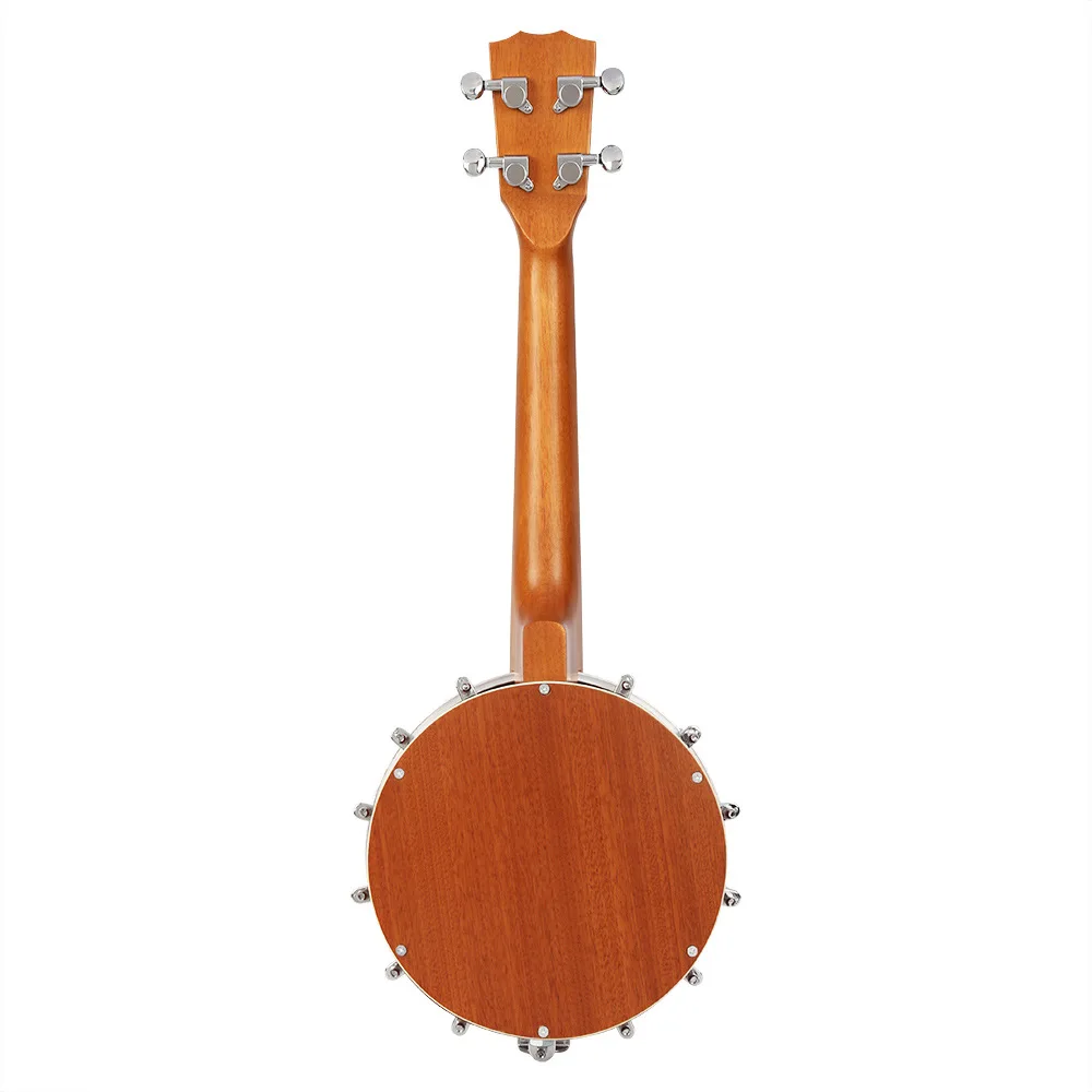 Banjo plucked string instrument Four-string Western national instrument Banjo Sabili Turtledove guitar.