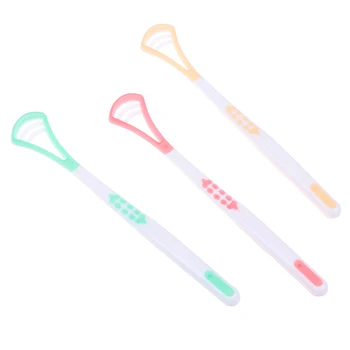 

1Pcs Oral Care Tongue Brush Tongue Cleaner Scraper Keep Fresh Breath Cleaning Tongue Scraper For Oral Hygiene