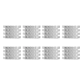 

8Pcs Aluminum White VGA PC Heatsink Card For Xbox360 PS DDR RAM Memory Cooling