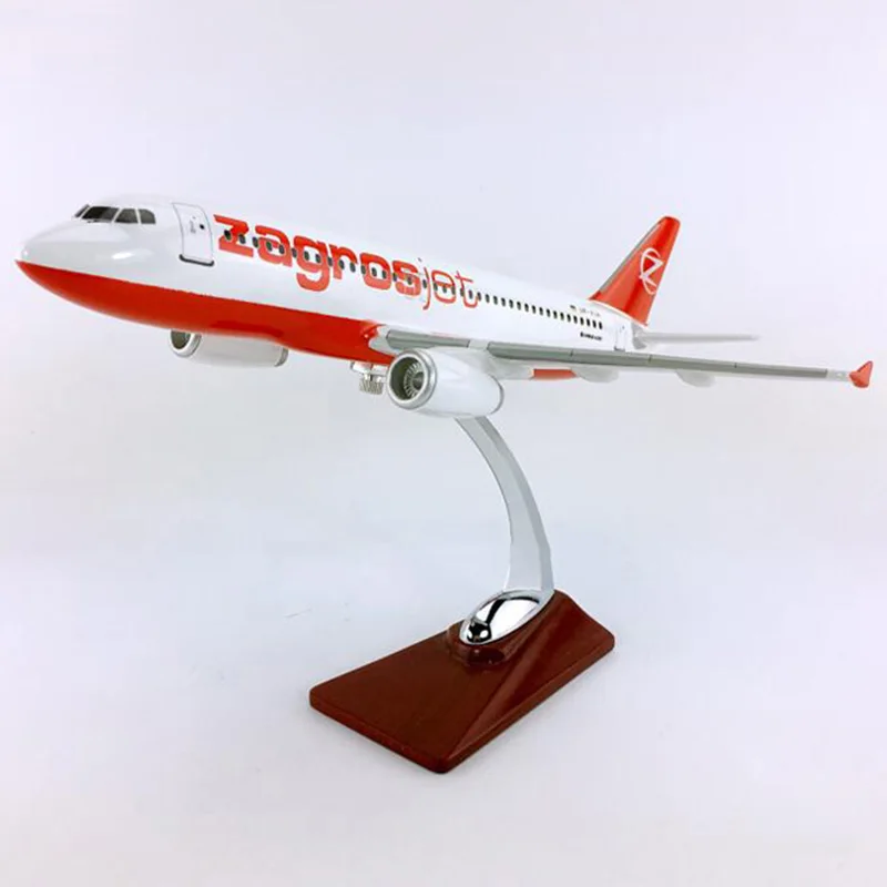 32 см авиационный самолет из сплава Iraqi Airbus 1:200 A320-200 модель Zagrosjet и база литья под давлением самолет Коллекционная демонстрационная модель коллекции