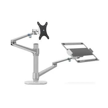 

Dual Arm Monitor Holder Desktop Clamping 360 degree Dual Arm for Monitor Holder LCD Monitor Brackets Notebook stand 2020 Nieuwe