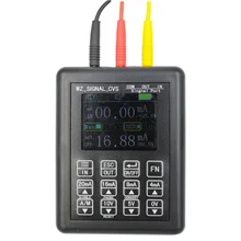 Fonte atual constante 0-20ma do calibrador do sinal do processo do gerador de sinal da precisão 4-20ma 0-10v