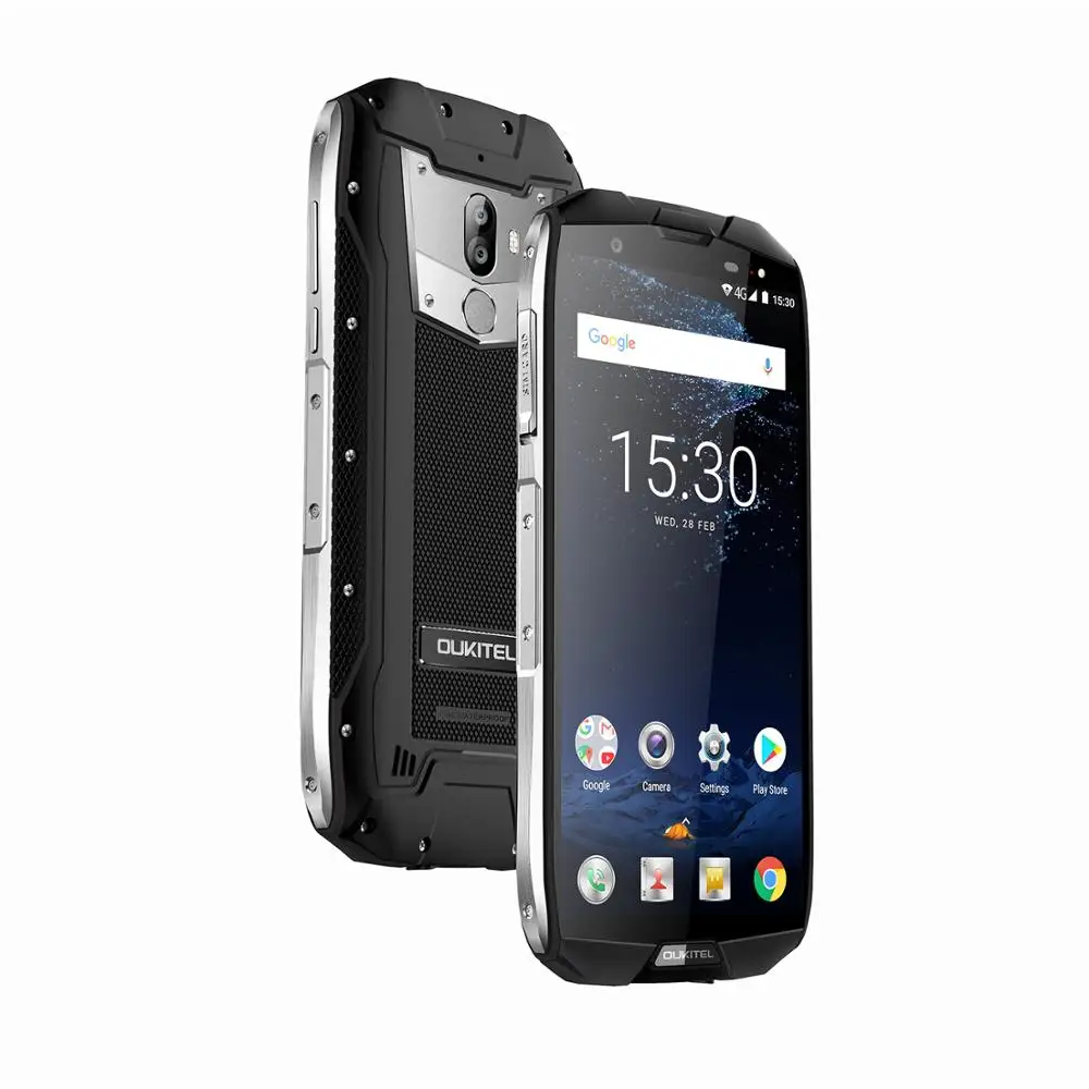 OUKITEL WP5000 5.7 Inch Smartphone IP68 Waterproof Android 7.1 Cellphone Helio P25 Octa Core 6GB 64