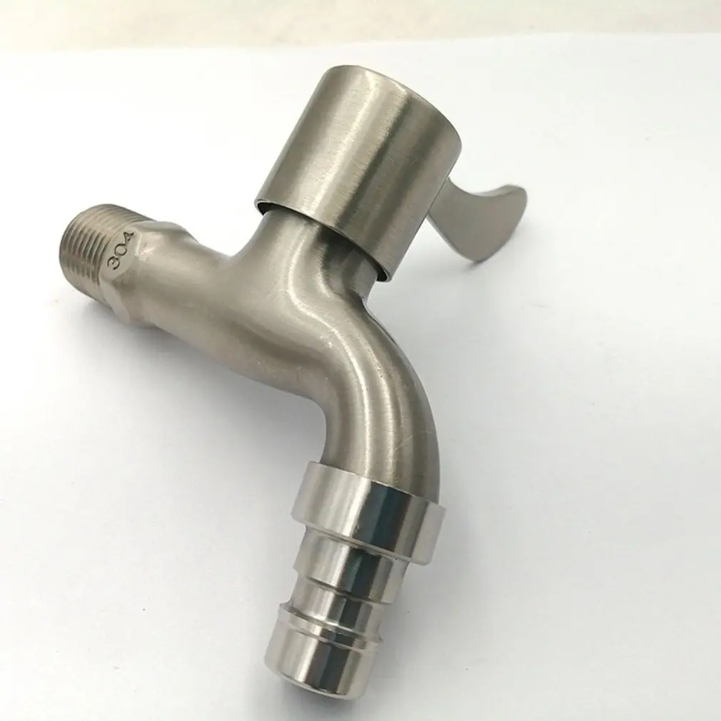 Bathroom Faucet Water Tap Faucet Garden Bibcocks Washing Machine Faucet Wall Mount Washing Machine Faucet Stainless Steel Laundry Bathroom Bibcock Garden Faucet Washing Machine Tap Balcony Water Tap
