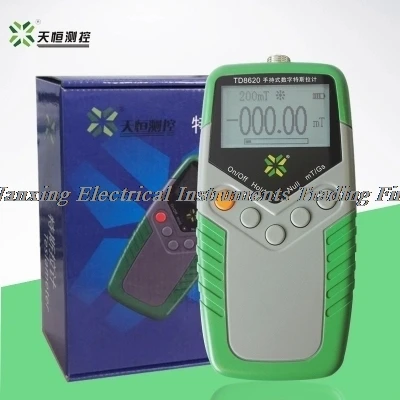 TD8620 измеритель температуры Тесла тестер поверхностного магнитного поля с