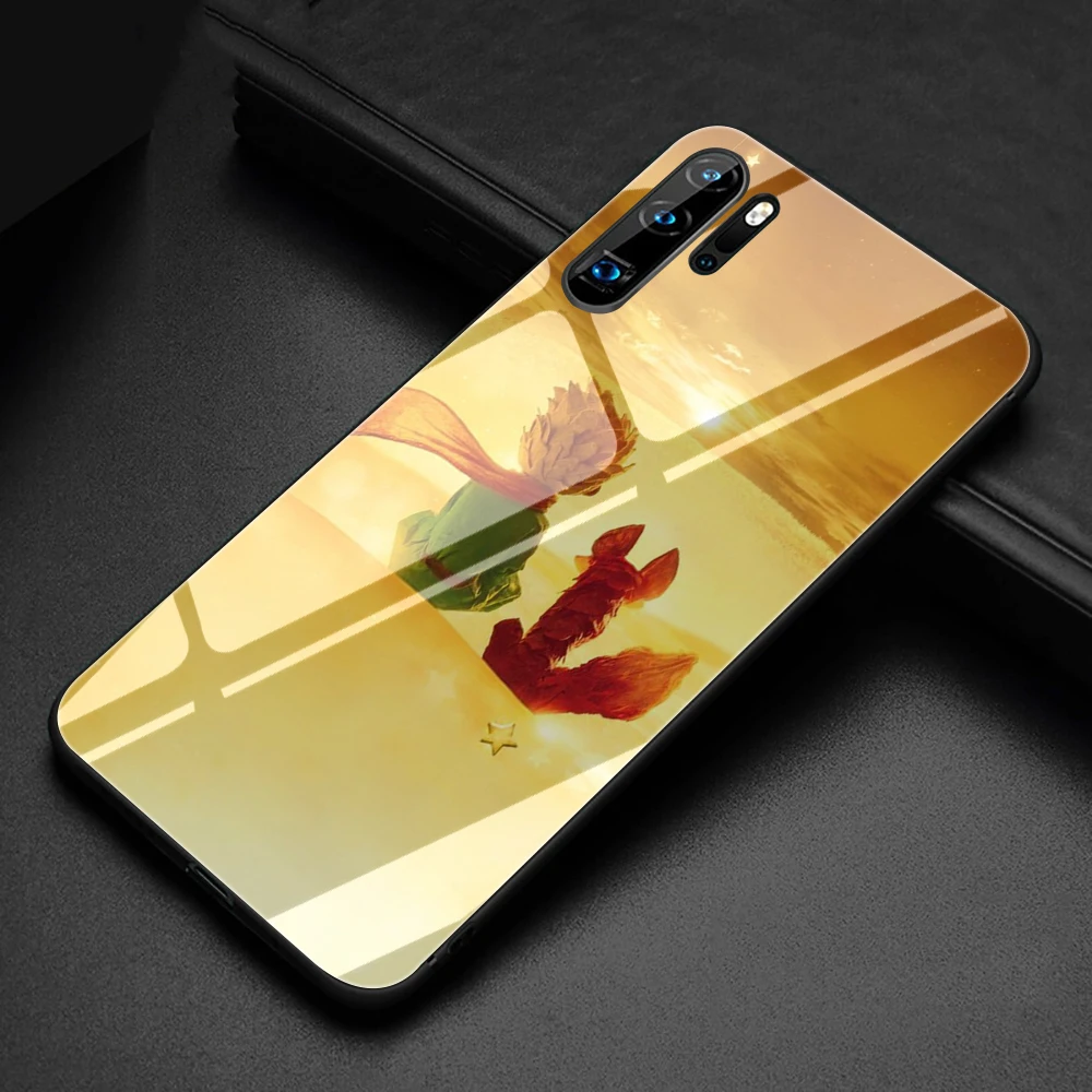 G7 Маленький принц акварельное искусство закаленное стекло чехол для телефона huawei P10 P20 P30 Lite Pro P Smart - Цвет: G7