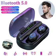 V10 BT5 0 Waterproof Mini Headset TWS Wireless LED Earphone In Ear Stereo Sound Sweatproof Sport Earbuds For Xiaomi iPhone LG