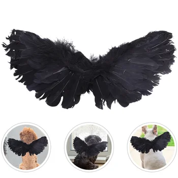 

Pet Dog Devil Angel Wing Simulation Wing Pet Halloween Costume Accessories