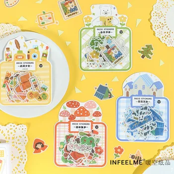 

20set /1lot Kawaii Stationery Stickers Diary Northland fairy Decorative Mobile Stickers Scrapbooking DIY Craft Stickers