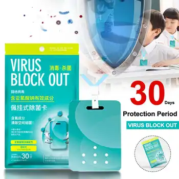 

Harmless Safe Virus Block Out Children Blocking Air Filter Blocker Japan Sanitization Card 30 Days Validity Period For Student