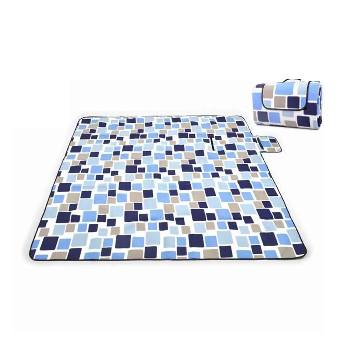 Magic blue fast Походный коврик походный пляжный коврик на открытом воздухе 2x2 большой коврик для пикника Коврик для пикника на открытом воздухе пружинная подкладка водонепроницаемый утолщенный расширяющийся - Цвет: Magic blue fast