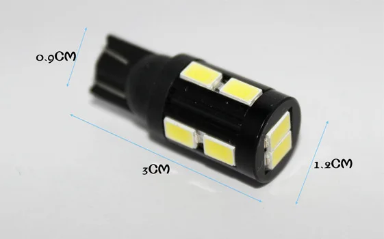 Лидер продаж стиль автомобиля T10-5630 6smd с отводом тепла Алюминий Запчасти с объективом супер яркий светодиодный широкая лампа подсветки небольшой свет