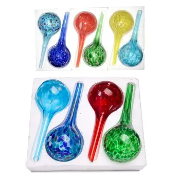 

4/6x Novelty Automatic Watering Device Houseplant Pot Ball Globe Garden Waterer