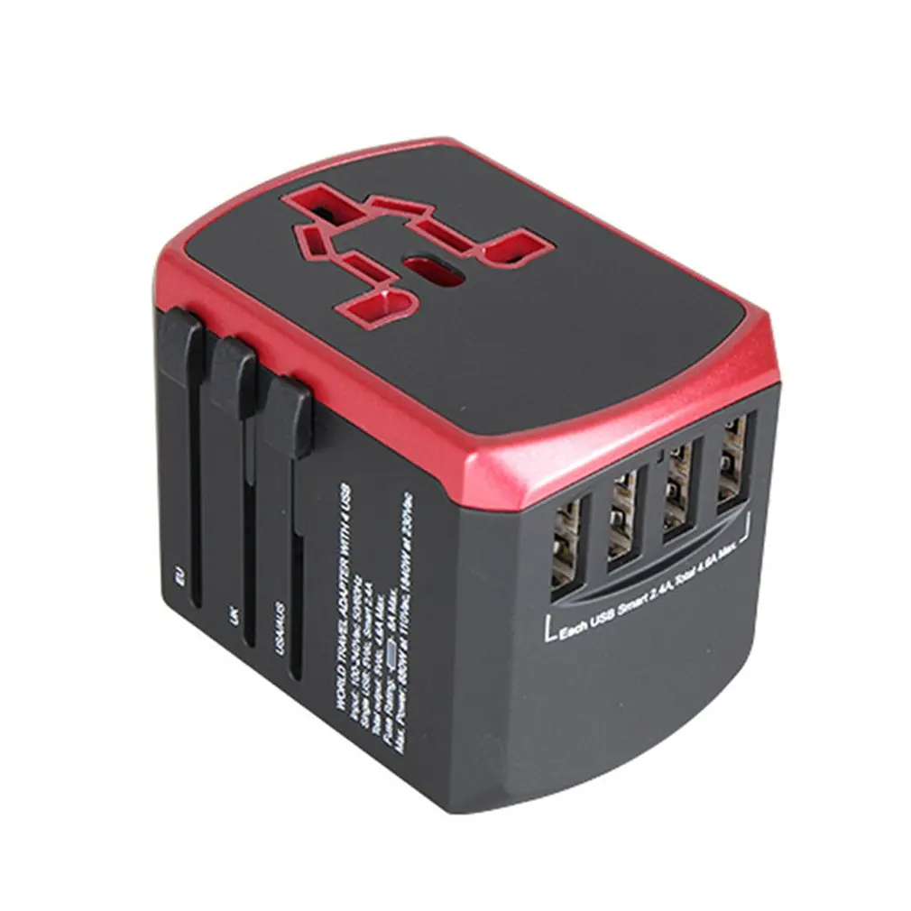 Гнездо конвертер Многофункциональный Глобальный путешествия за рубежом Универсальный Usb зарядное гнездо питания конвертер адаптер