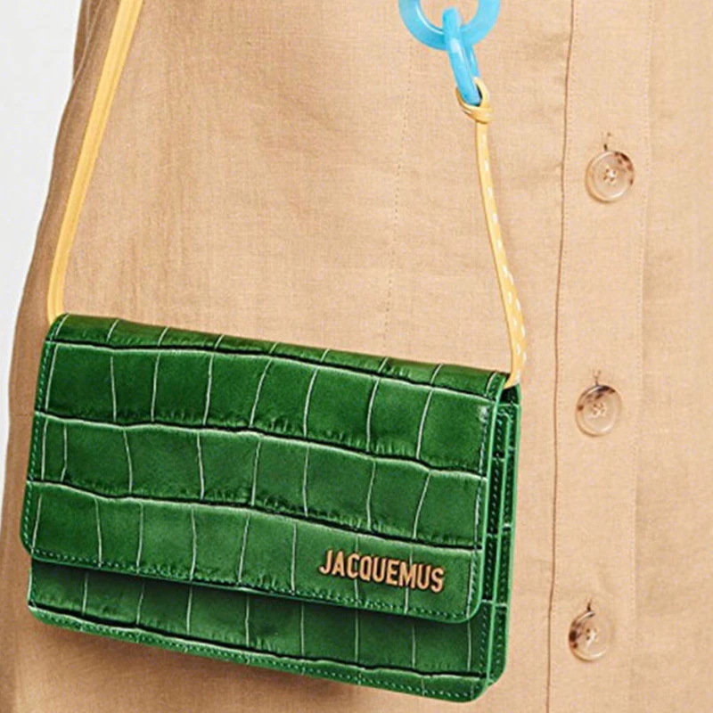 CASMOR дизайнерские сумки известного бренда Jacquemus, женские маленькие сумки, модные сумки на плечо с буквенным принтом, женские мини-сумки-мессенджеры