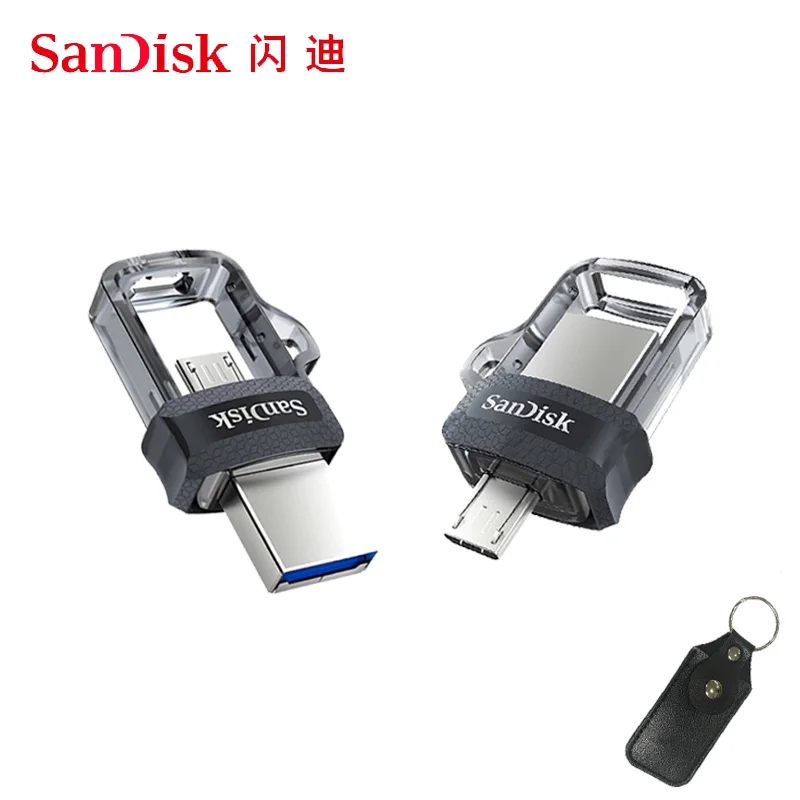 Флеш накопитель sandisk 128 Гб 64 ГБ 32 256 OTG USB флеш 16 3 0 для телефона|USB флэш-накопители| |
