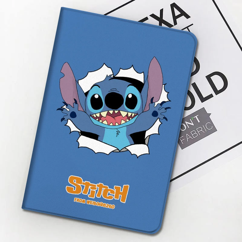 Disney Stitch Clamshell Cover For Ipad 10 2 19 Ipad 2 3 4 9 7 17 18 Ipad Air 2 9 7 Ipad Pro Tablet Silicone Case Tablets E Books Case Aliexpress