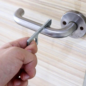 

No Touch Open Door Tool Door Opener Mini Self-Cleaning Reusable Handle Tools Press Elevator Button Hand Stick for Home Outdoor