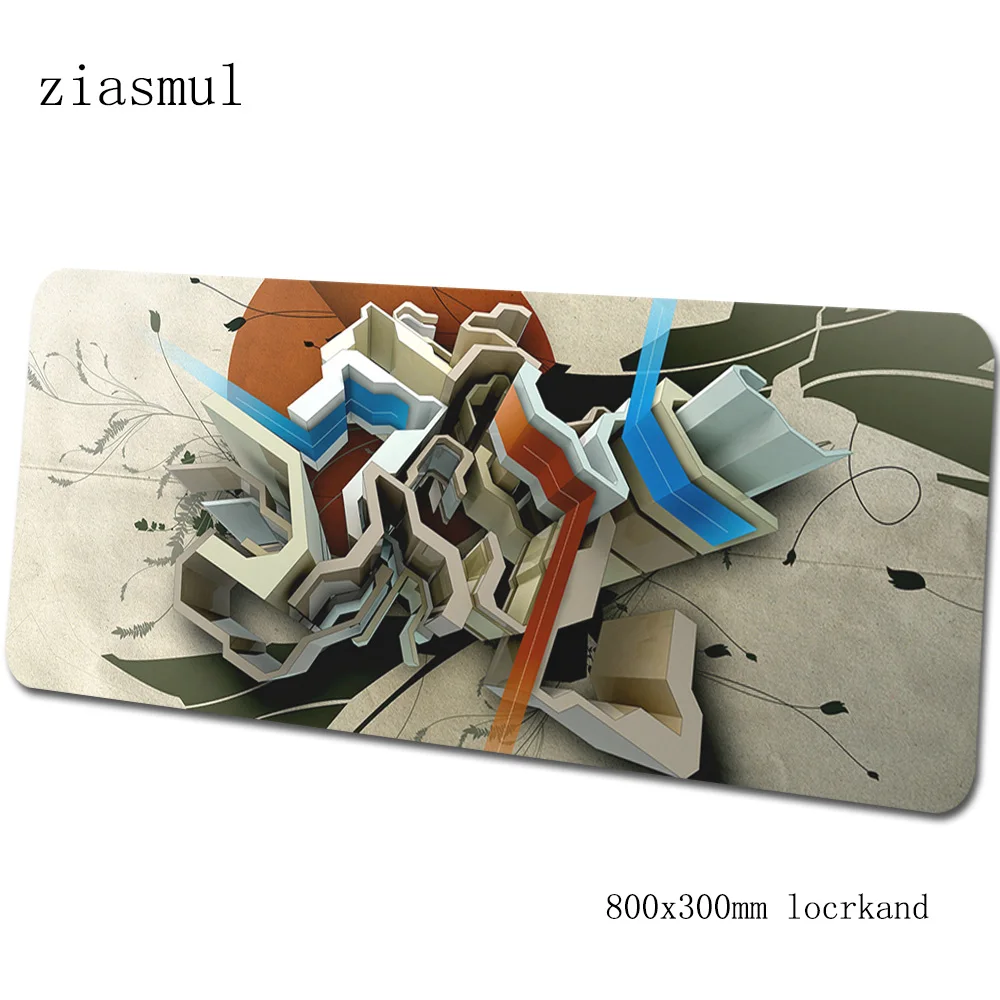 3d коврик для мыши 80x30 см, коврики xl, коврик для компьютерной мыши, игровые аксессуары, милый большой коврик для мыши, клавиатура, игры, pc gamer - Цвет: pattern 2