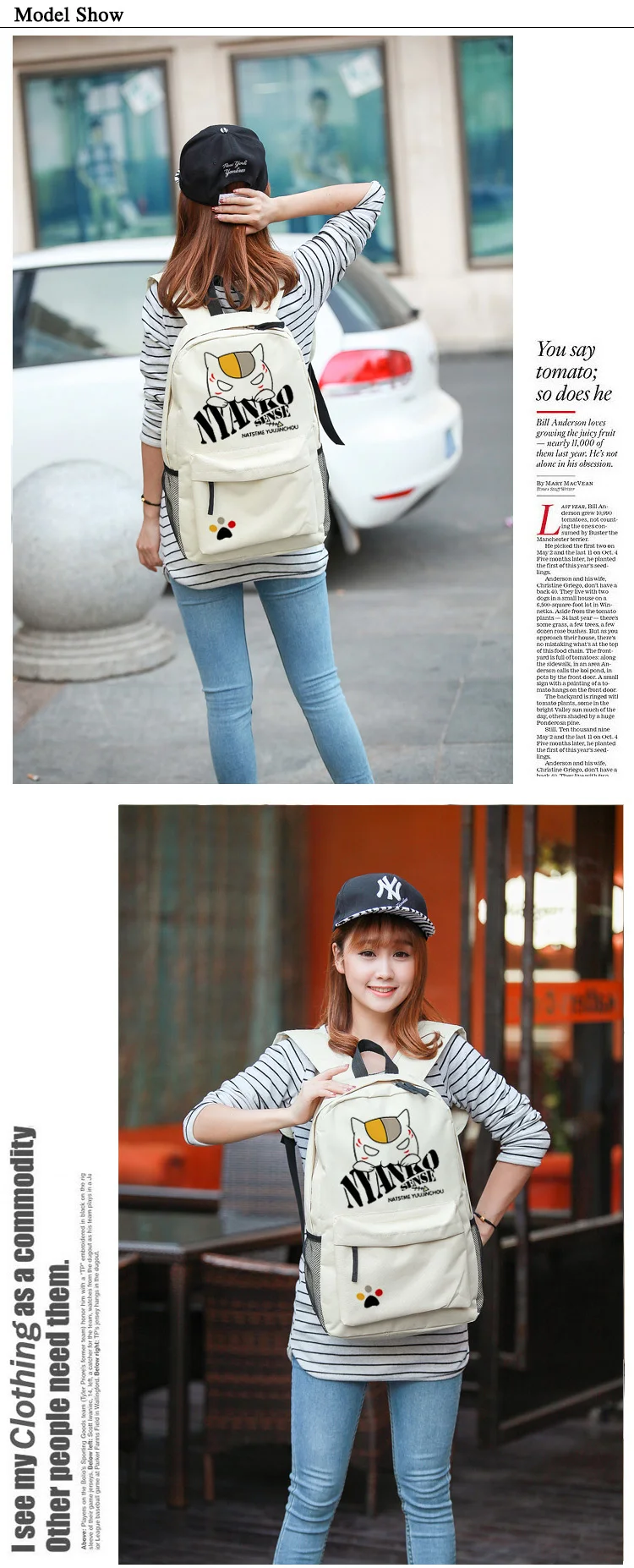 Anime-Knapsack-Comic-Natsume-Yuujinchou-Backpack-Oxford-Bag (3)