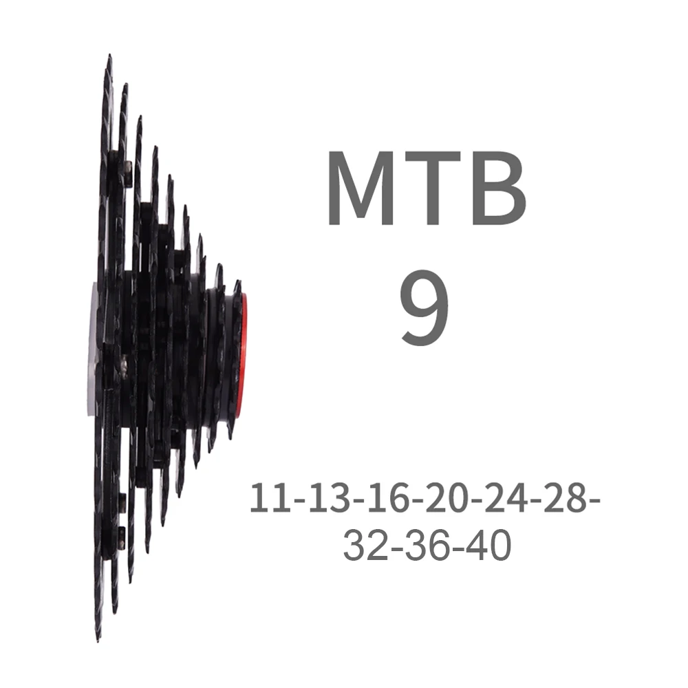 ZTTO MTB горный велосипед запчасти для велосипеда 9s 27s Скорость свободного хода кассеты 11-40T широкий коэффициент совместимый для Shimano M430 M4000 M3000