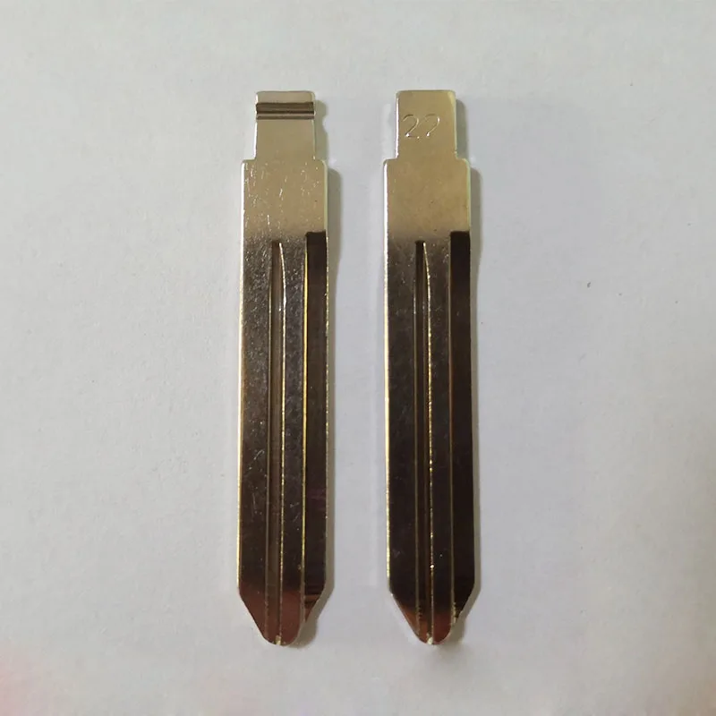 22# Replacement Flip Remote Key Blade Car Key blank For Nissan A33 Tiida Teana Sylphy X-Trail Opel Daewoo