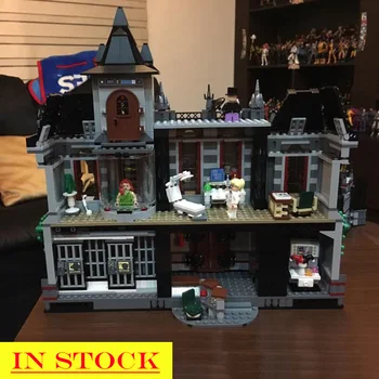 

In stock 07044 Batman Movie The Batman Asylum Breakout 559Pcs Building Blocks Compatible with 10937 Bricks DC Christmas Gifts