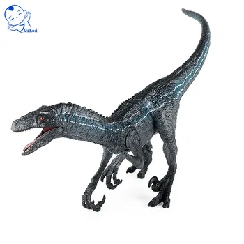 Jurajski Velociraptor mięsożerny Model dinozaura figurka solidna plastikowa figurka do zabawy symulacja zwierząt dzieci zbieraj zabawki prezenty tanie i dobre opinie 4-6y 7-12y 12 + y CN (pochodzenie) Unisex None 20*5 5*10CM inny PIERWSZA EDYCJA Wyroby gotowe Action figure CHINA Produkty na stanie