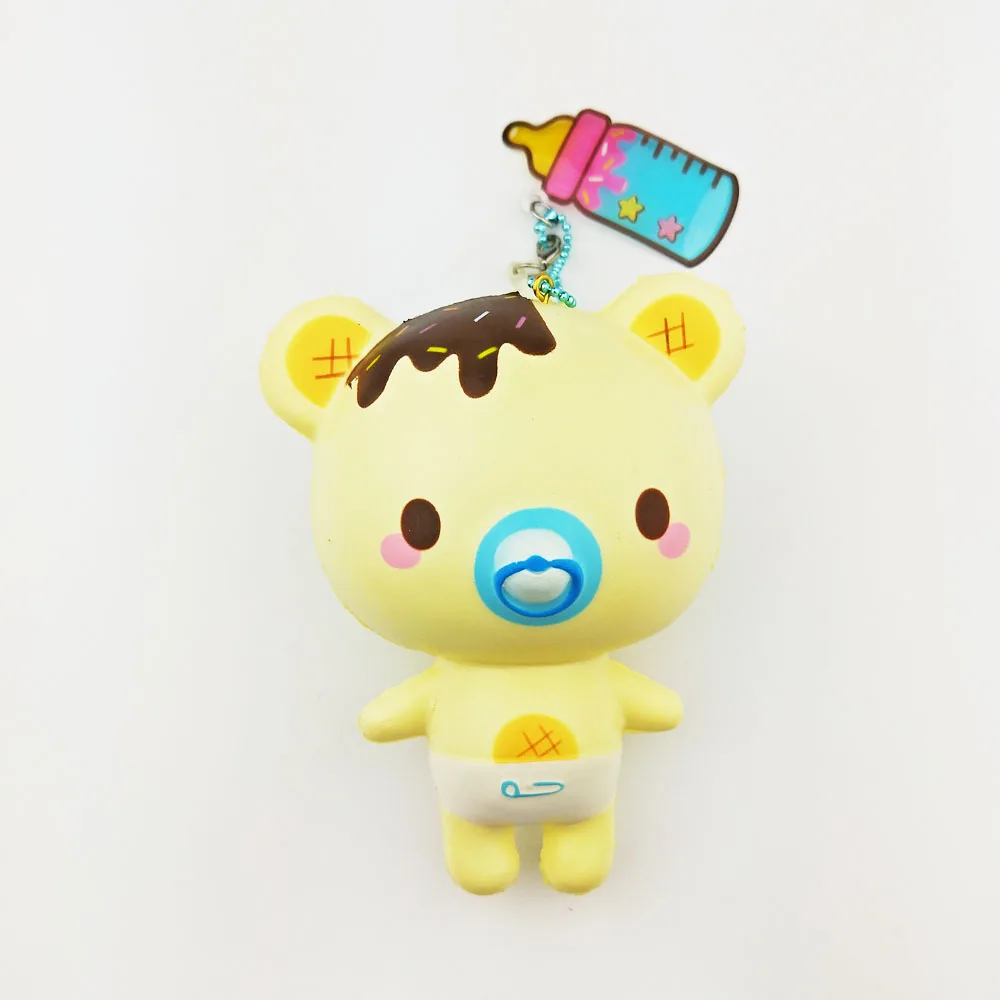 Blue Pacifier Baby Creamiicandy мягкая соска для малышей имеет аромат, чтобы сдавливать медленный отскок декомпрессионные игрушки для детей это фестивальные подарки - Цвет: Blue Pacifier Baby