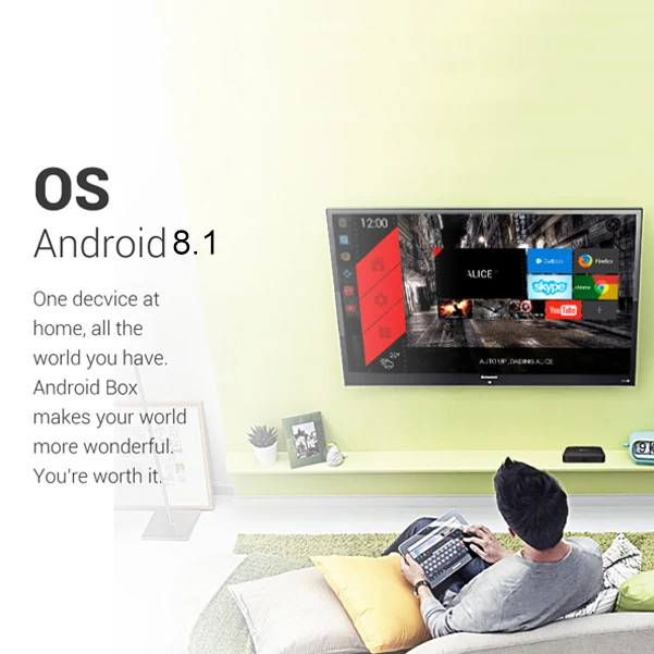 TX3 Мини Android 8,1 tv BOX 2 ГБ/16 ГБ S905W 2,4 ГГц WiFi HD медиаплеер