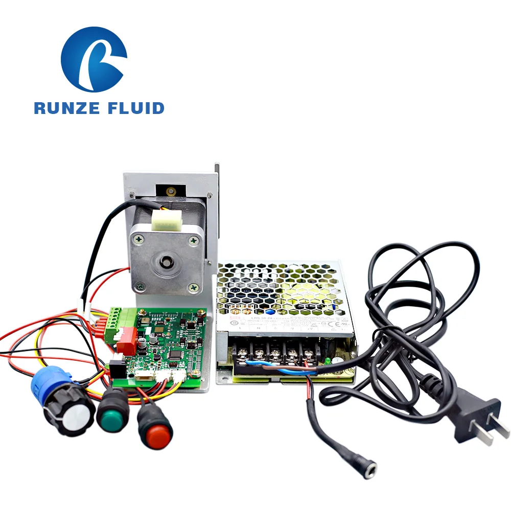 Малый поток лабораторный перистальтический насос низкий Пульс 4 ролики легко