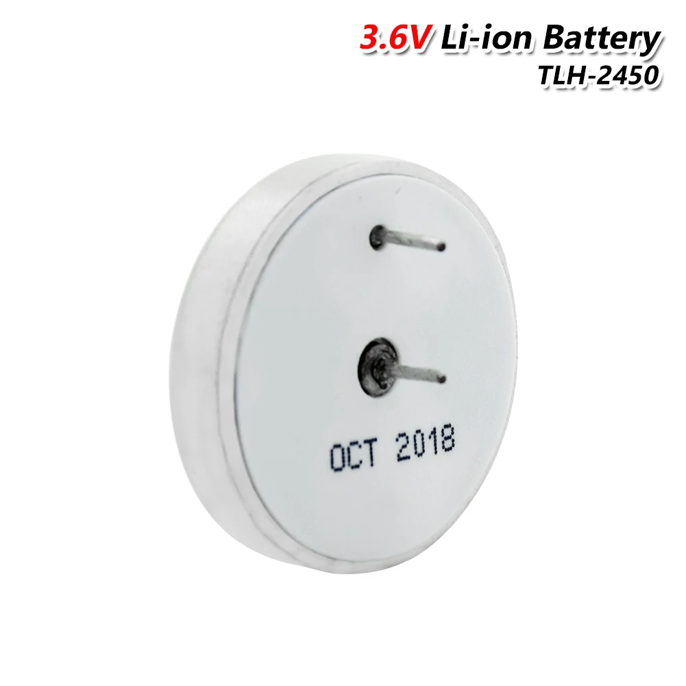YCDC TLH-2450 ER2450 кнопка батареи 3,6 V 550mAh для системы контроля давления в шинах