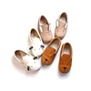 New Cartoon Rabbit Bear Children's Casual Shoes Genuine Leather Fashion Girls Shoes Baby Boys School Flats 1