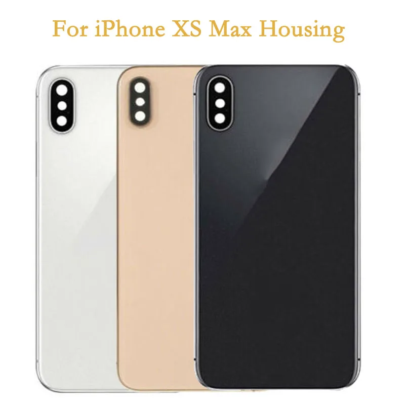 Full Housing Case For Iphone Xs Max No Flex Cable Replacement Back