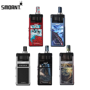 

Original Smoant Pasito Pod Kit 1100mAh & 3ml atomizer rebuildable Pod System Vape Kit Electronic Cigarette Vaporizer Box Mod Kit