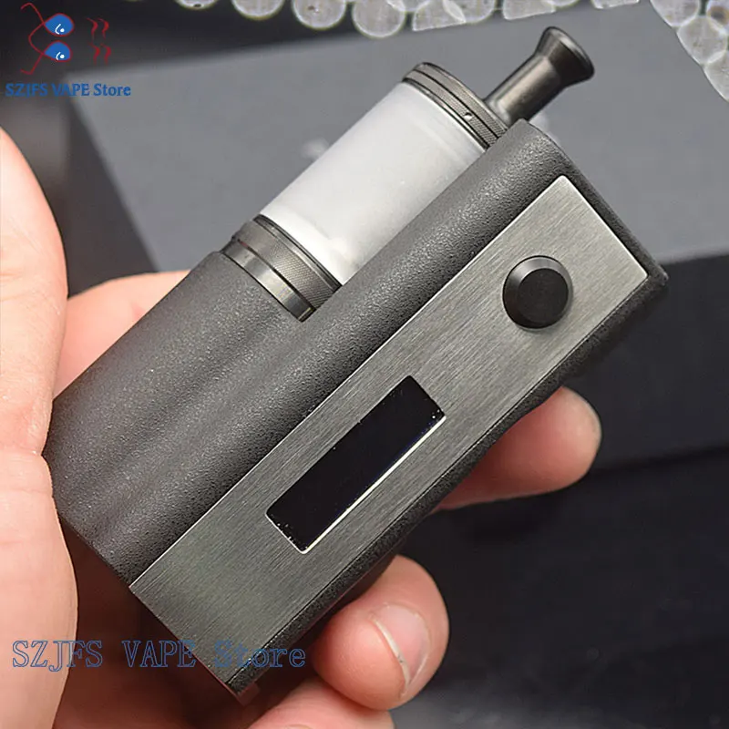 

SXK Stealth 60W mod with sxk Taifun GTR RTA vape E-Cigarette 0.91 OLED screen vape fit 18650 battery Mechanical pen kit vs YFTK