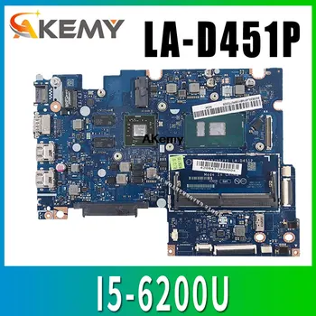 

LA-D451P Laptop motherboard For Lenovo YOGA 510-14ISK Flex4-1470 original mainboard I5-6200U with video card