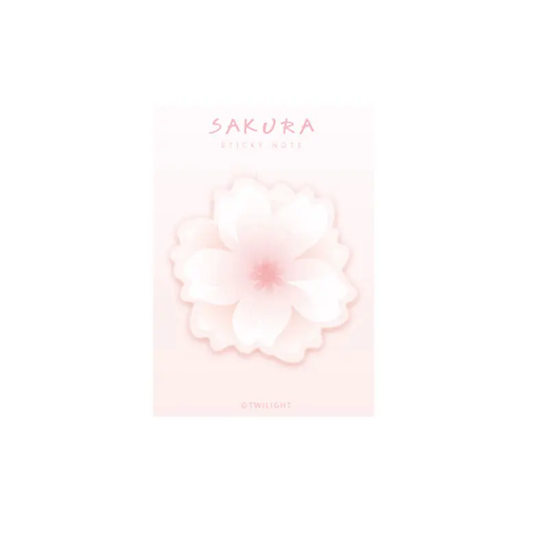 Наклейка Coloffice Sakura, заметки, маленькие свежие N Times, блокнот для заметок, заметки для сообщений, девушки, сердце, Канцтовары офисный школьный инвентарь, 1 шт - Цвет: 2