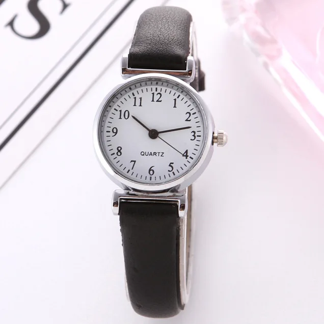 

Hot Selling Korean-style Simple Trend Retro Different Kind Women's Belt Watch Women's Small Harajuku MORI Series Students Watch