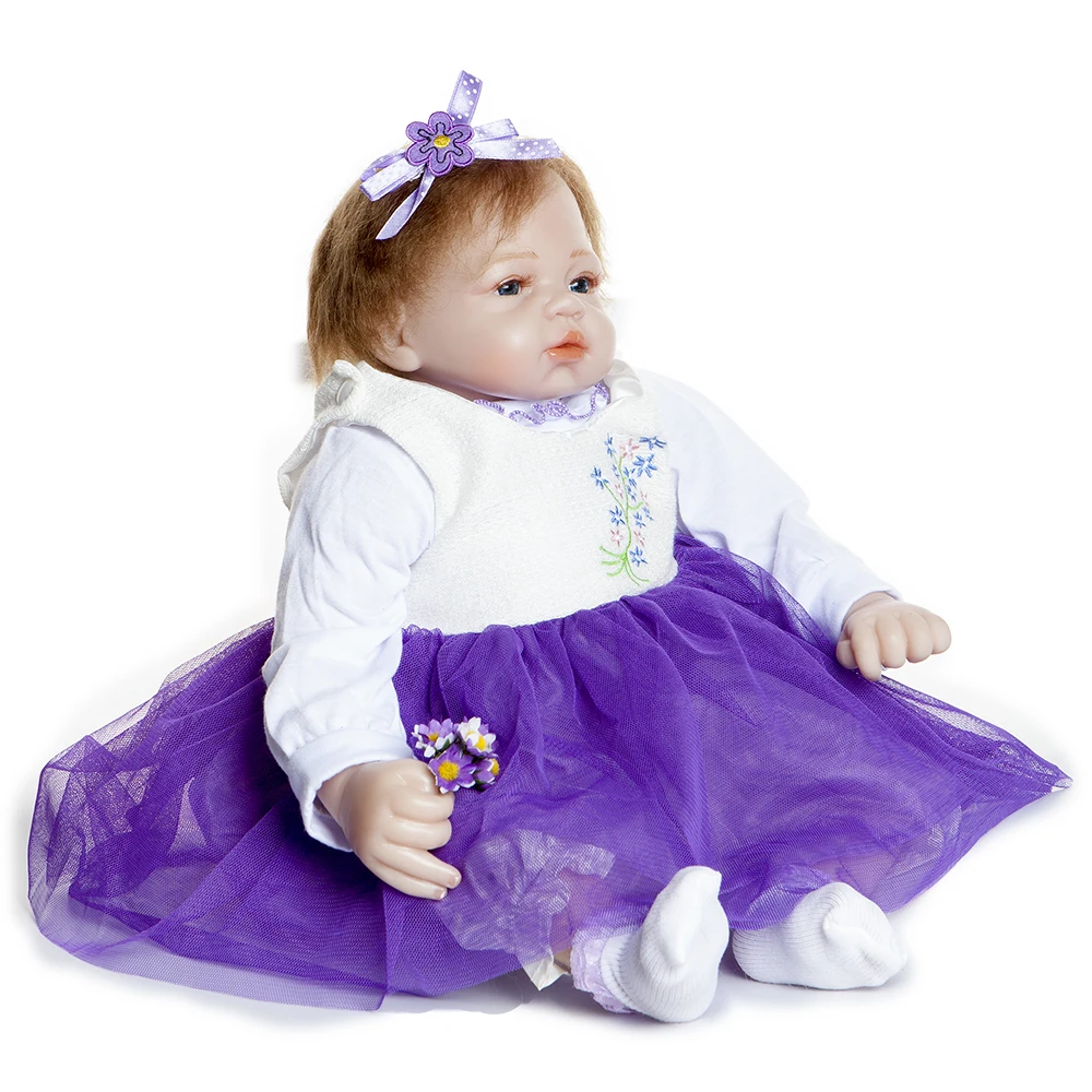 2" 55 см мягкие куклы Reborn Baby, тканевые игрушки для тела для девочек 3-7 лет, продается новорожденный BabiesToy, любимый подарок, кукла-принцесса