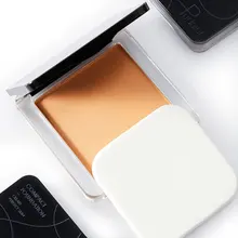 Мягкая полупрозрачная компактная прессованная пудра для контура лица Палитра финишная тонкая пудра корректор для макияжа лица хайлайтер палитра