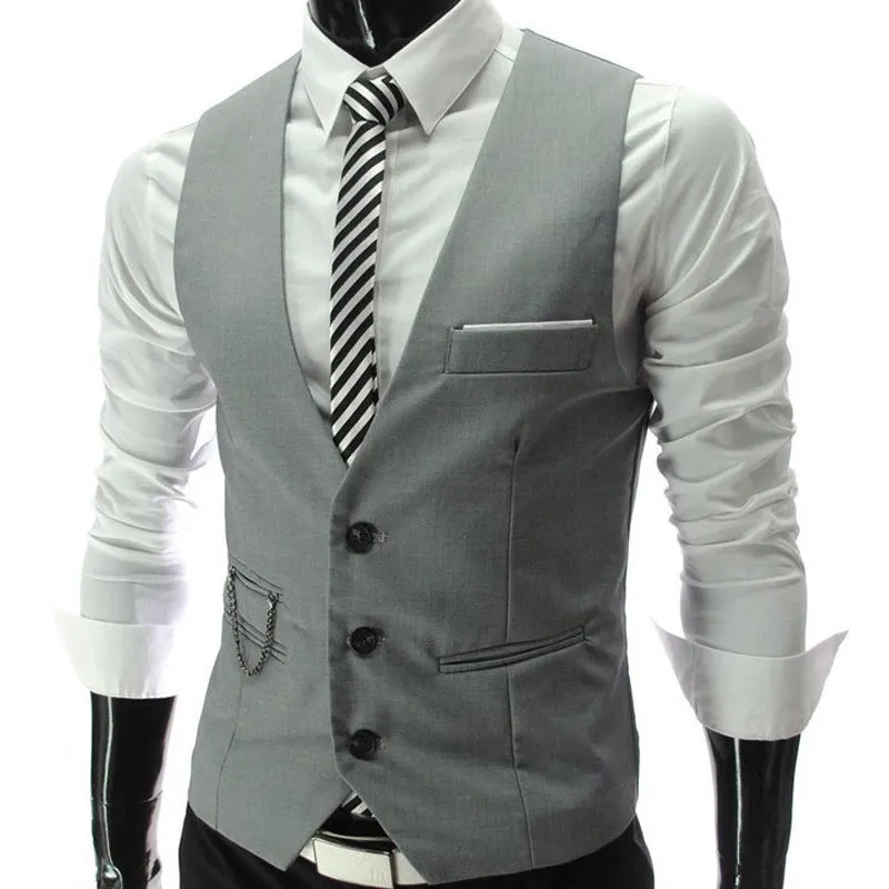 Жилет для мужчин, свадебный жилет для мужчин, новинка, мужские жилеты, приталенный мужской жилет для мужчин, вечерние жилеты с квадратным галстуком, костюм, набор 7893